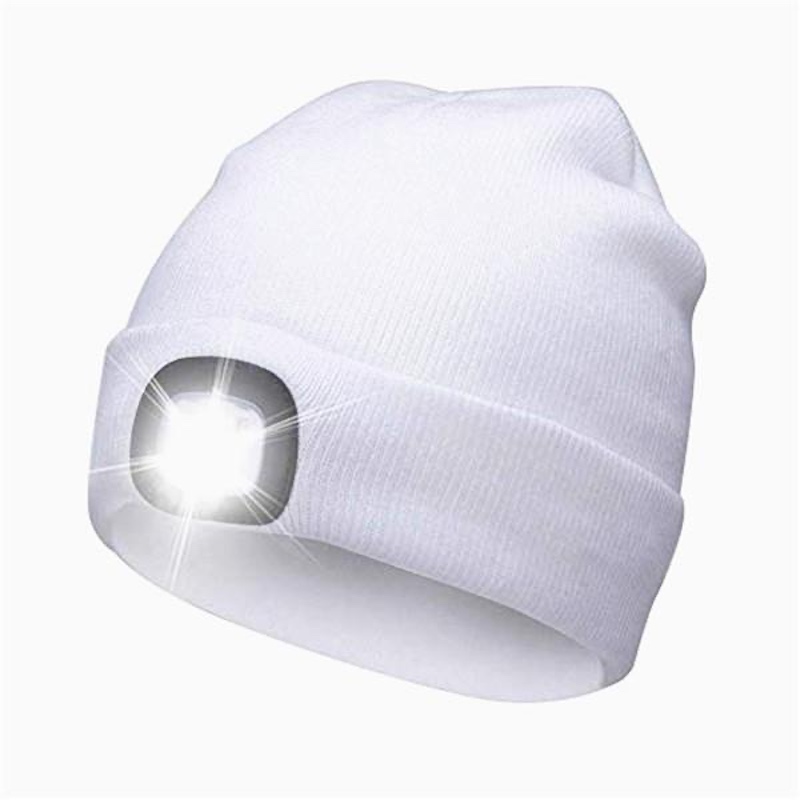 Beanie mit LED-Technik