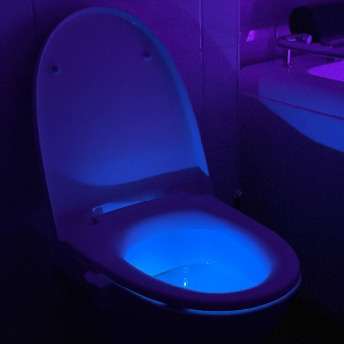 LED-Beleuchtung für die Toilette